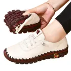 Лофери найзручніше взуття, жіноче повсякденне взуття, кросівки 42 р. світло-бежевого кольору Код 67-0002