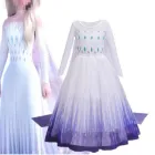 Дитяча карнавальна сукня для дівчинки принцеси Ельзи біле 110