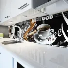 Кухонний фартух Coffee a good idea (фотодрук, кава, кавова тематика, чашка, плівка самоклеюча скіналі) 600*2500 мм