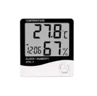 Термометр цифровий гігрометр -10~50C ЖК 3.8" термогігрометр HTC-1