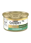 Упаковка вологого корму Purina Gourmet Gold для котів з кроликом (шматочки в паштеті) 85 г x 24 шт