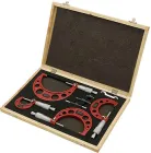 Набір мікрометрів механічних PROTESTER 0-100 мм 4 шт. (SMOM0100)