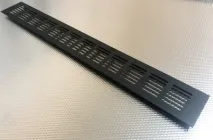 Решітка вентиляційна LS чорна 600/60мм