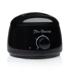 Воскоплав банковий з терморегулятором PRO-WAX 100 Black для воску в гранулах та таблетках на 400 мл.