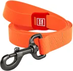 Повідець для собак водостійкий WAUDOG Waterproof, S, Ш 15 мм, Д 305 см, Жовтогарячий (27384Collar)