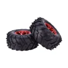 Колеса для машинок на радіокеруванні 120х56 мм Red