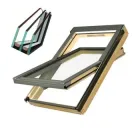 Мансардне вікно FAKRO FTS-V U4 05 78x98см дерево