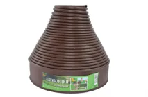 Бордюрна стрічка Екобордюр Оптимальний 20м коричнева