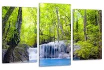Модульна картина в вітальню / спальню Водоспад Art-670_3 (100х150 см)