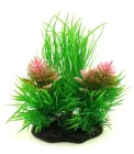 Рослина для декору акваріума 10x6x14cm зелена LK-090J