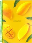Блокнот Optima Cocktail: Mango А4 у клітинку 80 аркушів (O20846-27)
