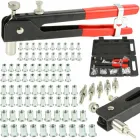 Заклепочник ручний для заклепувальних гайок Mar Pol M3-M8 (M49568) 106 елементів