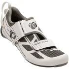 Велотуфлі для тріатлону Pearl Izumi Tri Fli Select v6 білий / темно-сірий EU 40 (245 мм)