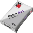 Бетонна суміш Baumit Beton B25 50-150 мм М300 25 кг 1/54 (137012)