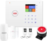 Комплект бездротової GSM і Wi-Fi сигналізації CoVi Security HS-800 з підтримкою застосунку Tuya Smart (31814)