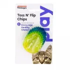 Іграшка для котів Petstages Toss N' Flip Chips Жувальні чіпси, 6×5 см