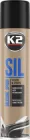 Спрей-змазка силіконова K2 SIL SPRAY 100% 300 мл (K633)
