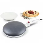 Електричний млинець Sinbo SP-5208 Multifunction Crepe Maker. Занурювальна сковорода для млинців з антипригарним покриттям Біла