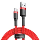 Кабель Baseus Cafule Cable USB for Type-C 3 A 1 м Red (CATKLF-B09)