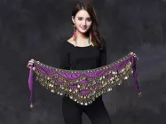 Пояс Samson Для східних танців Золотий (1008-395-01)