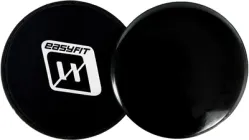Диски-слайдери для ковзання-глайдингу EasyFit Gliding Discs EF-1425-BK Чорні 2 шт (56001388)