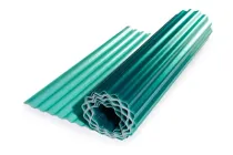 Прозорий шифер ELYPLAST Стандарт Зелений гофрований рулонний 2.0 Х 10 м