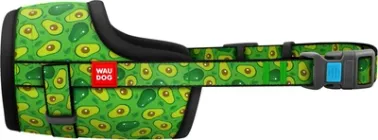 Намордник Collar WAUDOG Nylon №1 обхват 14-20 см малюнок Авокадо (йоркширський тер'єр, пудель, кокер-спанієль, шпіц) (5366)
