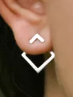 Сережки Ромби зі срібла 925 (АРТ. №6177) Dadiverin Jewelry