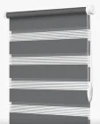 Ролети день-ніч 80 * 130 см відкритого типу сірий ВН 1219