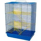 Клітка для гризунів Бонні у фарбі Синій / Жовтий 47 x 28 x 62 см