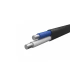 Кабель алюмінієвий АВВГ 2х2.5 кв.мм плаский КПКЗ [51847EK-1C] жорсткий двожильний-однодротовий