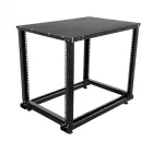 Серверна стійка 19" 12U глибина 750 чорна UA-OFL1275-D-BK
