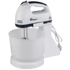 Ручний міксер Domotec MS-1366 з підставкою і чашею, 7 швидкостей, 200Вт