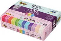 Набір гуашевих фарб ZiBi Pastel 12 кольорів 20 мл (ZB.6692)