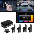 Парктронік для Андроїд автомагнітол Terra PS AND4 з виведенням на екран магнітоли, внутрішні датчики