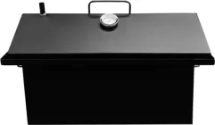 Коптильня Metalzavod М з гідрозатвором та термометром 2 мм (KOP-STL2-27L-T)