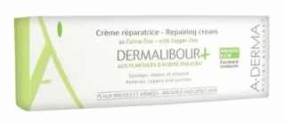 Крем для тіла A-derma Dermalibour + Reparatrice Зволожувальний для атопічної шкіри 100 мл (3282770141962)