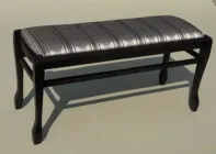 Банкетка для коридору і спальні дерев'яна Fusion LORAND 90 см венге