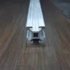 Верстатний алюмінієвий профіль 20х20 без покриття, деталь 0,5 метри