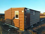Лазня будиночок ПРОФМОДУЛЬ 6*5м золотий дуб