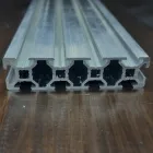 Верстатний алюмінієвий профіль 20х80 без покриття, деталь 0,5 метри