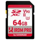 Карта пам'яті SD GoodRAM IRP-S9B0-0640R11 Secure Digital 64Гб IRDM PRO SDXC V90 UHS-II U3 Retail