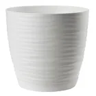 Горщик для квітів FormPlastic Sahara mini-11 0,7 л білий 3000-011