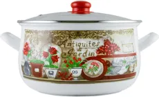 Каструля Gusto Квітковий сад GT-T-116-FG 16 х 12.5 см 2.1 л (BP87710)