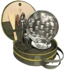 Набір для пікніка Acropolis посуд на 4 особи + сковорода 40 см + сумка на 2 відділення (ЧДБ-2)