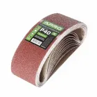 Стрічка шліфувальна безкінцева APRO P40 75×533мм (10шт)