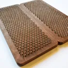 Дошка Садху (Sadhu) "Ліс спокою", дошка з цвяхами для йоги, крок 10мм. Дошка для стояння на цвяхах (sadhu-4)