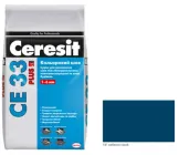 Затирка для швів CERESIT CE33/181 Plus до 6 мм небесно-синій, 2кг