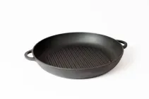 Сковорода гриль Сітон чавунна d=200мм, h=35мм