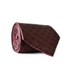 Краватка 9х150 см Emilio Corali Бордовий (2000000312538)